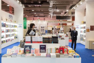 İnsanlar tempo di Libri 2018, Milano, İtalya ziyaret
