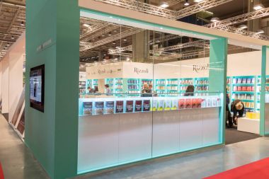 İnsanlar tempo di Libri 2018, Milano, İtalya ziyaret