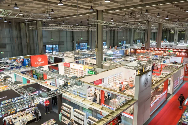 Top view atTempo di Libri 2018 in Milan, Italy — Stock Photo, Image