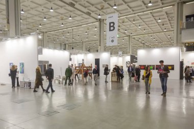 İnsanlar Miart 2018, Milano, İtalya ziyaret