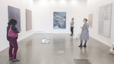 İnsanlar Miart 2018, Milano, İtalya ziyaret