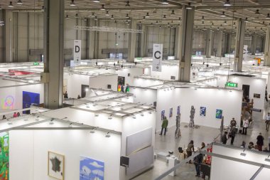 Üstten Görünüm Miart 2018, Milano, İtalya