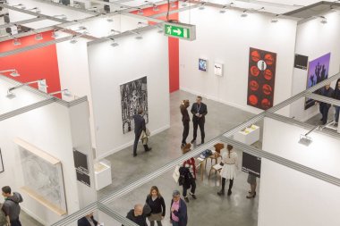 Üstten Görünüm Miart 2018, Milano, İtalya