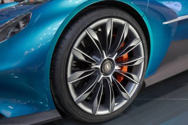 Milano, İtalya 'da Eicma 2019' da fantezi araba