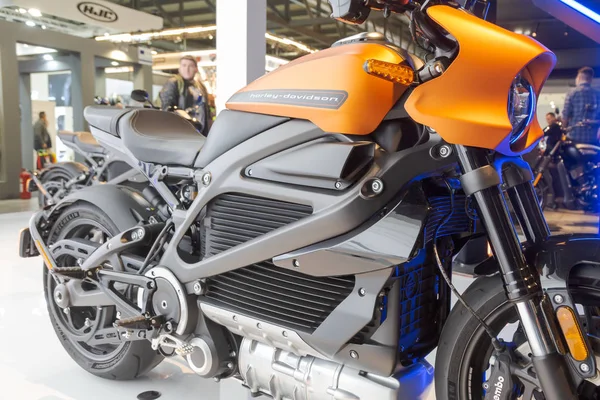 Мотоцикл на выставке EICMA 2019 в Милане, Италия — стоковое фото