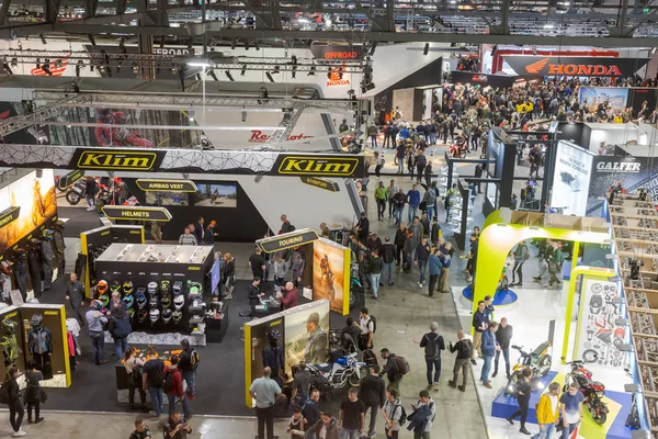 Top view at EICMA 2019 in Milan, Italy — Stock Photo, Image