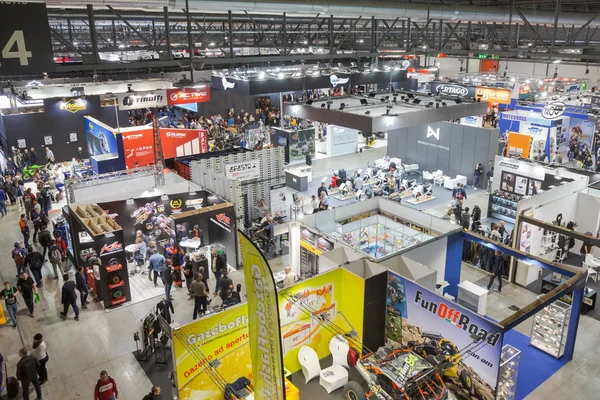 Top view at EICMA 2019 in Milan, Italy — Stock Photo, Image