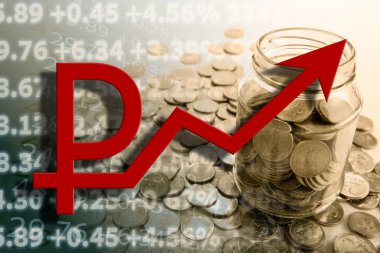 Banka Rublesi sikke ve sayma ile