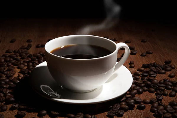 Ζωή στρωματοειδών φλεβών καφέ με καφέ — Φωτογραφία Αρχείου