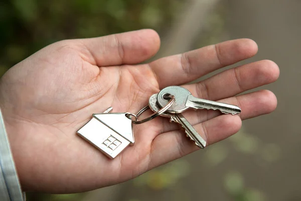 L'acquisition des clés de l'appartement — Photo