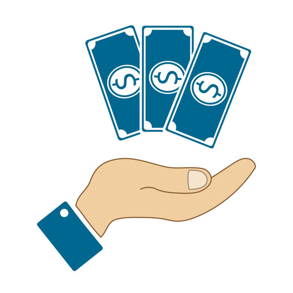 иконы в виде долларовой купюры с человеческими руками
