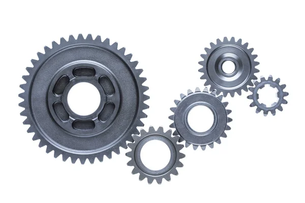 Connected Cogwheels — Stock Photo, Image