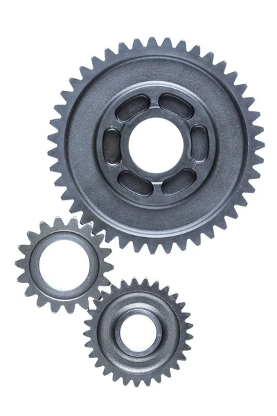 Three Old Gears — Stock Photo, Image