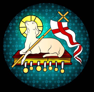 Lamb Peace Resurrection clipart