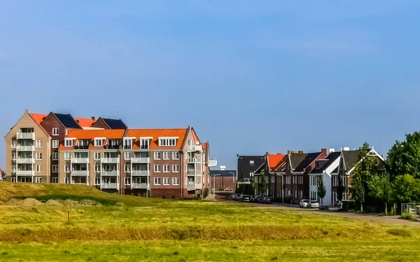 Falu Táj Sint Annaland Turisztikai Város Zeeland Hollandia — Stock Fotó