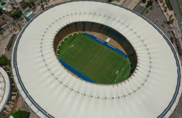 Tiro Aéreo Estadio Fútbol Río Janeiro — Foto de Stock