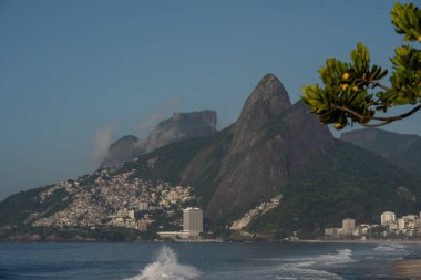 Rio de Janeiro Brezilya 'da İki Kardeş Dağı