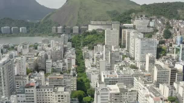 Tiro Aéreo Experimental Río Janeiro — Vídeo de stock