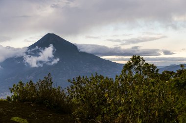 Volkan Pacaya 'dan Volkan Agua Görünümü