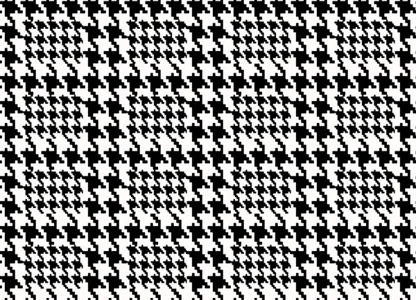 Houndstooth. Trendy hounds tooth pattern made up of tiny square