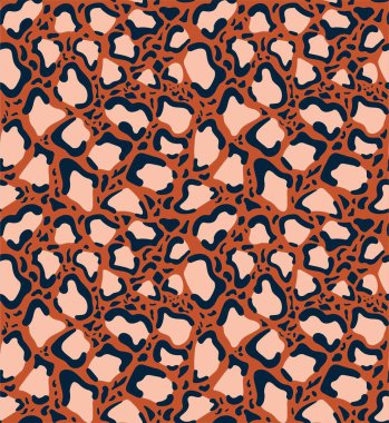 Kusursuz leopar desenli veteriner. Tekstil baskısı.