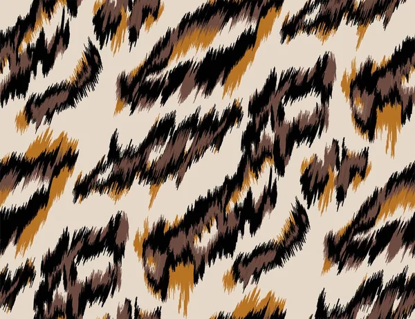 Африканський Дизайн Леопарда Текстильна Преса Абстрактне Тло Одяг — стоковий вектор