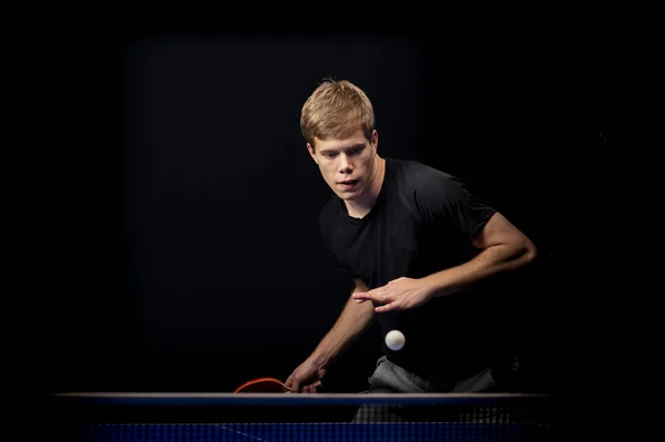若い男の肖像｜テニス — ストック写真
