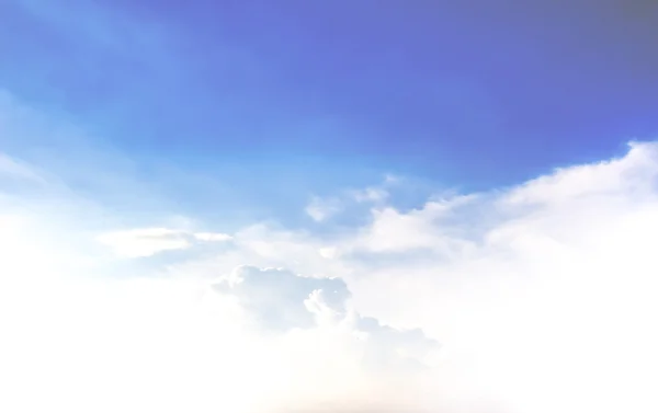 Cloudy blue sky abstract background — Stock Photo, Image