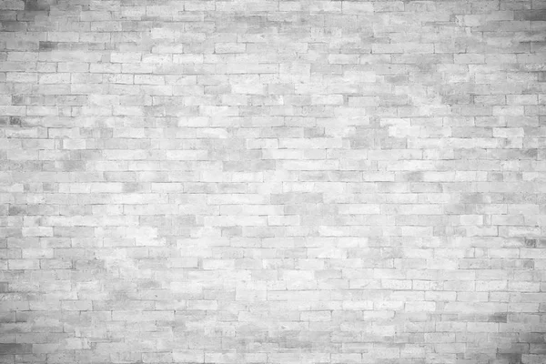 Achtergrond van oude vintage witte bakstenen muur — Stockfoto