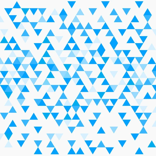 Astratto triangolo sfondo blu. illustrazione vettoriale — Vettoriale Stock