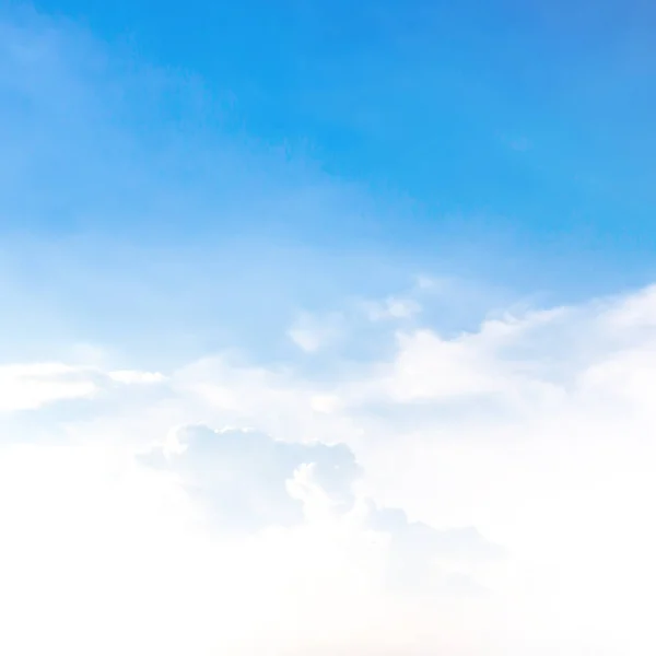 Cloudy blue sky abstract background — Stock Photo, Image