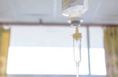 Serum fizyolojik çanta ve hastanede hasta için intravenöz infüzyon için serum
