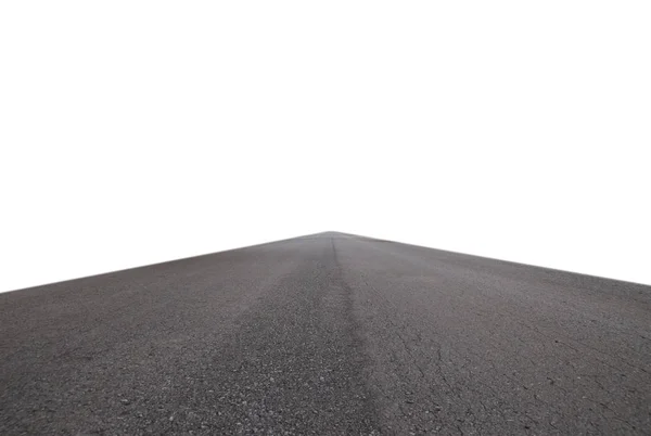 Textura de fondo de asfalto con grano fino con línea de carretera o — Foto de Stock