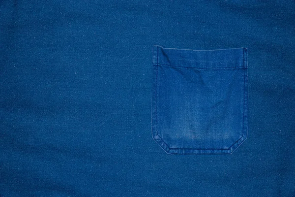 Blå Denim Bakgrund Grovt Tyg — Stockfoto