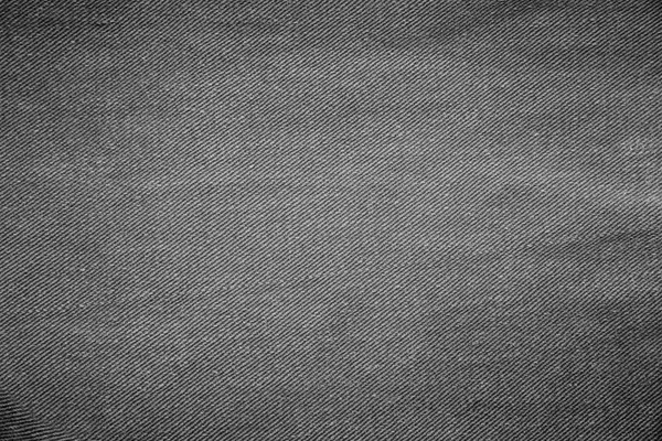 粗い布の黒デニム バック グラウンド — ストック写真