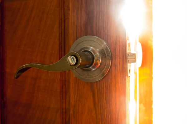 Open Door Knobs Light Open Vision — Stock Photo, Image