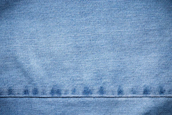 Blauwe Denim Achtergrond Van Ruwe Doek — Stockfoto