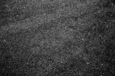 Asfalt arka plan dokusu ile yol ile bazı ince taneli