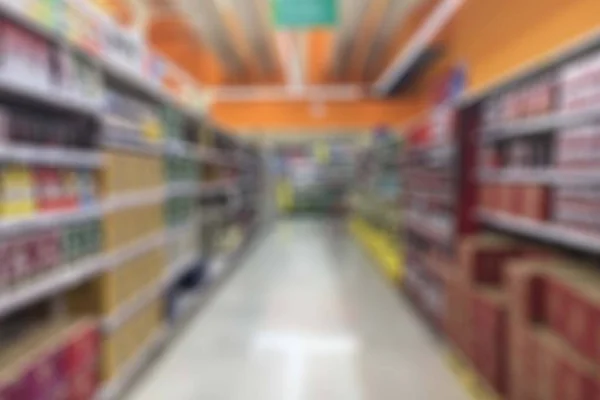 Alcohol Supermarkt Winkelen Derpartment Winkel Interieur Voor Achtergrond Vervagen — Stockfoto