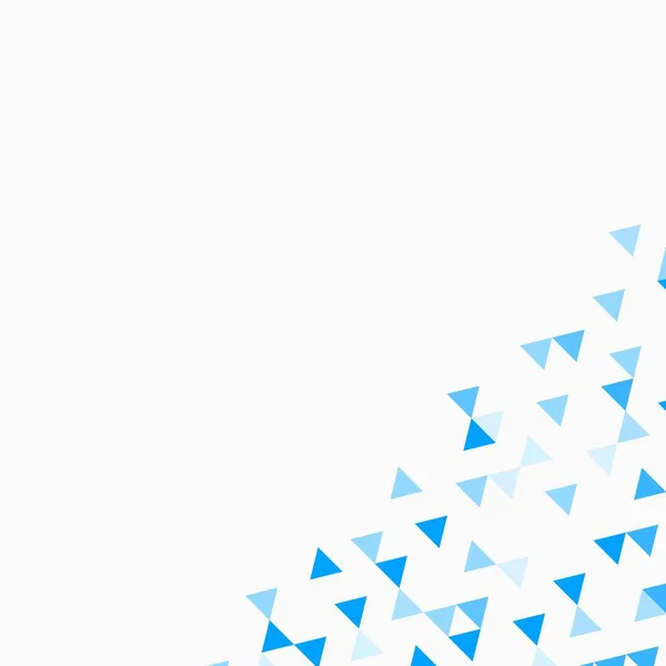 Absztrakt Kék Háromszög Háttér Vektoros Illusztráció — Stock Vector