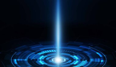 Soyut Işık kapatma teknolojisi Hitech iletişimi