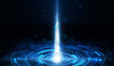 Soyut Işık kapatma teknolojisi Hitech iletişimi