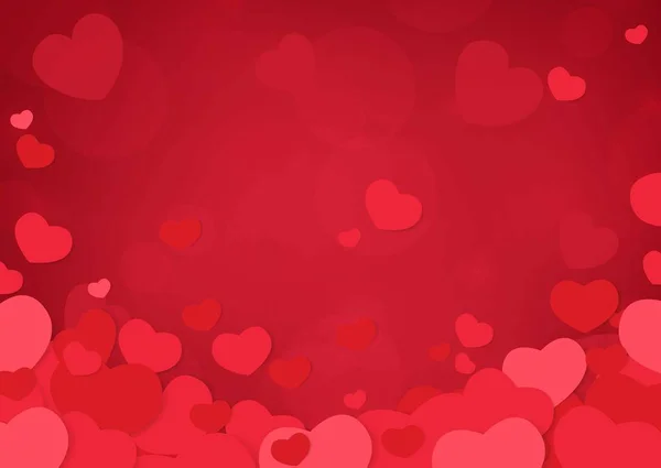 Happy Valentine's days of background. vector illustration — Stock Vector