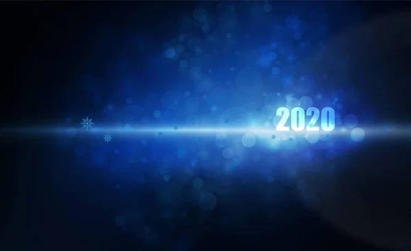 Abstrakter Pfeil Beleuchtet 2020 Weihnachten Und Ein Frohes Neues Jahr — Stockfoto