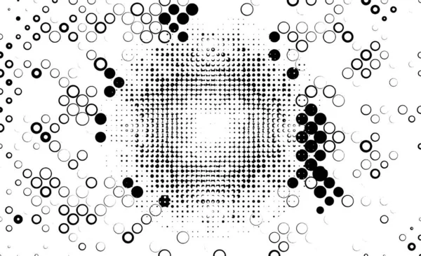 Φωτεινό Φόντο Ηλιαχτίδες Λευκές Μαύρες Κουκίδες Αφηρημένο Φόντο Σχέδιο Halftone — Φωτογραφία Αρχείου
