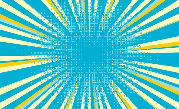 Bright Sunbeams Background Color Dots Abstract Background Halftone Dots Design — Stock Photo, Image