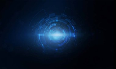 Soyut Aydınlatma teknolojisi arka planı Hitech iletişim konsepti yenilik arka planı