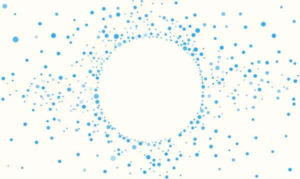 Abstract Blue Random Dots Background Creative Vector Design Templates — Stock Vector