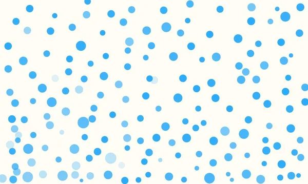 Blue Random Dots背景クリエイティブベクトルデザインテンプレート — ストックベクタ
