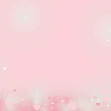 Pembe arkaplan vektör tasarımlı Sevgililer Gününüz kutlu olsun.